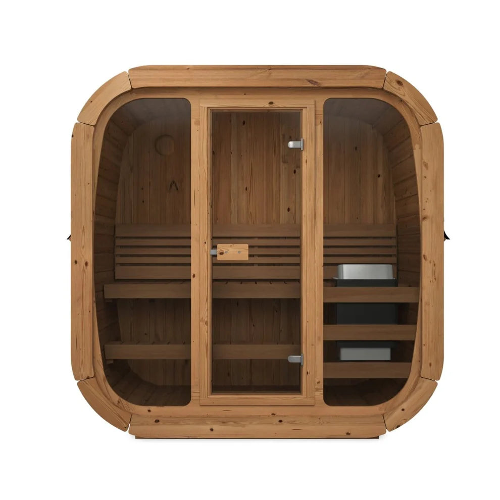 The C 125 Luxury Three Person Outdoor Sauna
