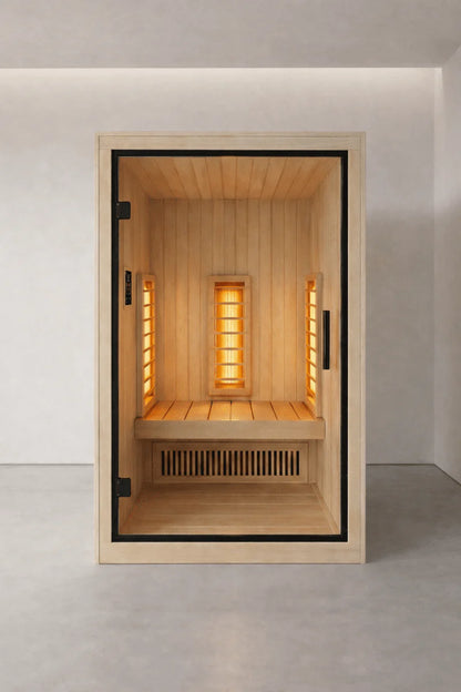 The Aura Luxury 1 Person Infrared Indoor Sauna