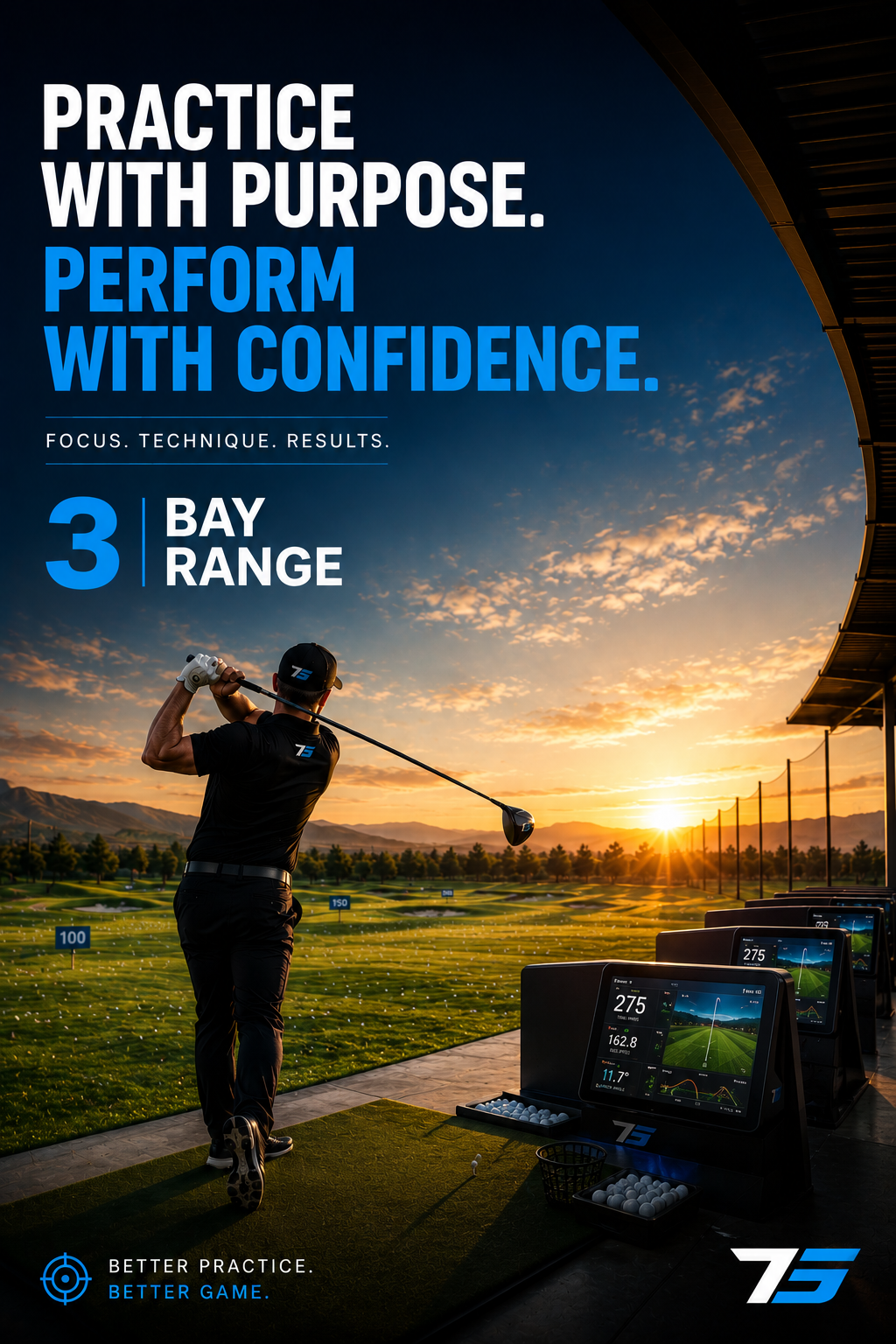 3 Bay Driving Range