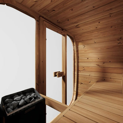 The C 125 Luxury Three Person Outdoor Sauna